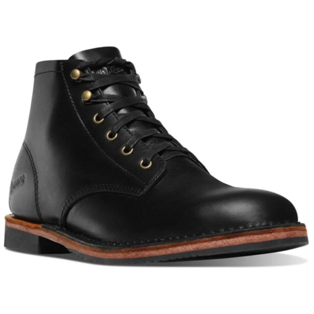Danner Jack II Leather Lace Up Boots SZ 10.5 EE Black Casual 34340